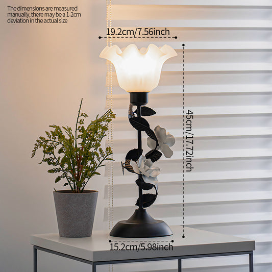 Retro Flower Table Lamp