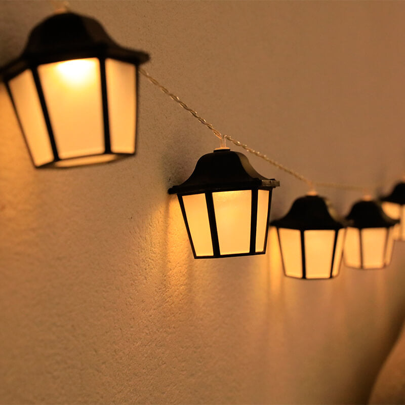 Retro Lantern String Lights