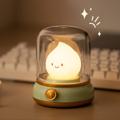 Retro Small Flame Night Light