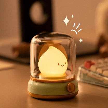 Retro Small Flame Night Light