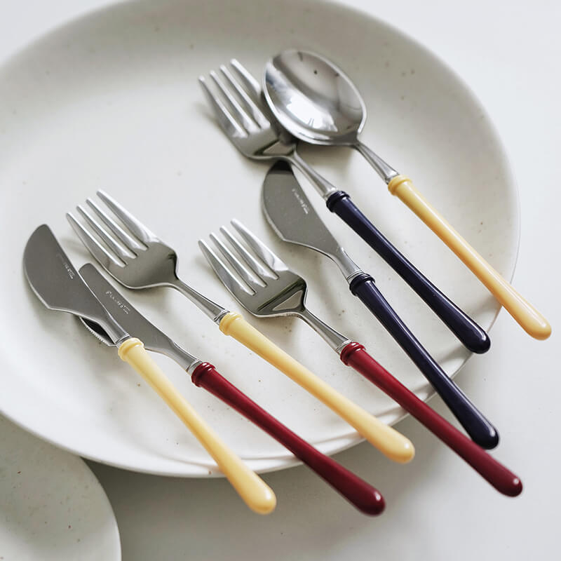 Retro Stainless Steel Flatware 3 Pcs Set