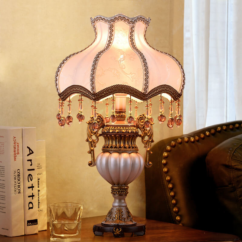 Retro Fabric Table Lamp