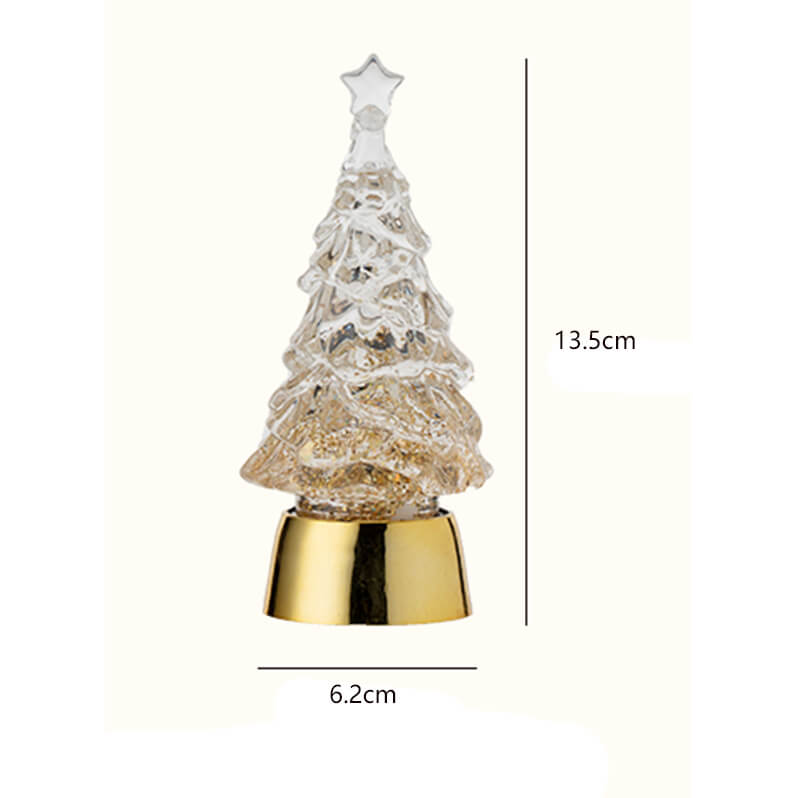 Snow Christmas Tree Night Lights