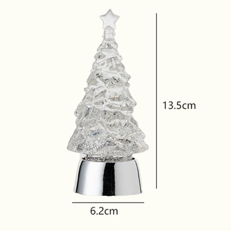 Snow Christmas Tree Night Lights