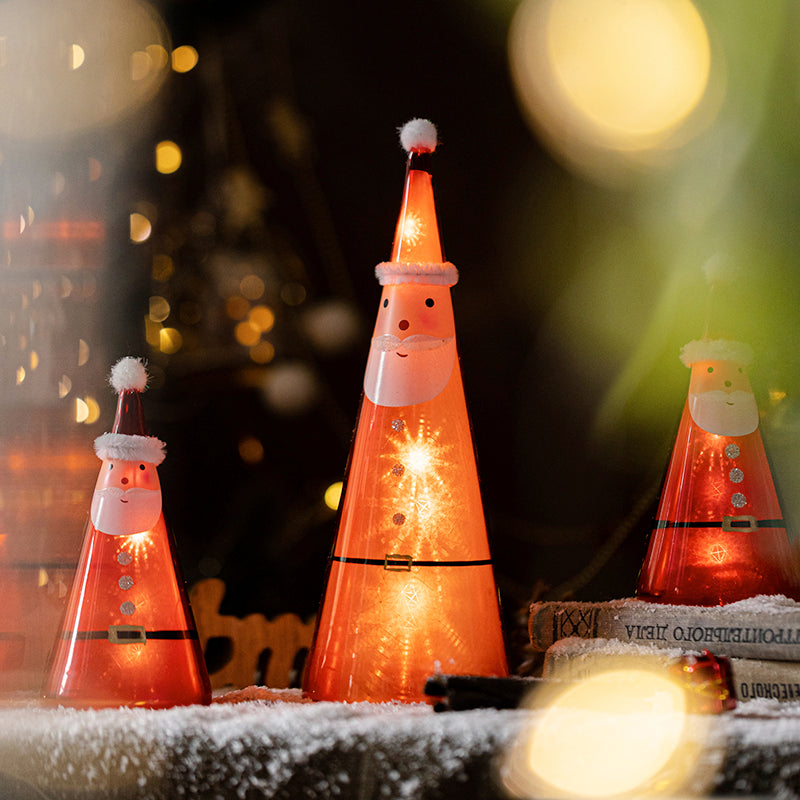 Santa Glass Night Lamp