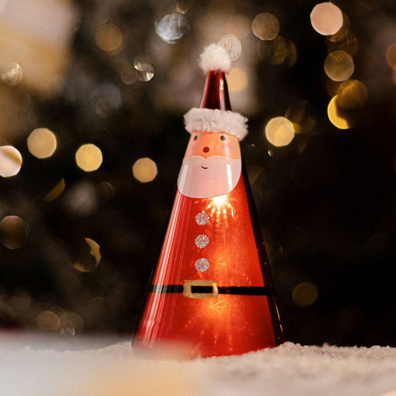 Santa Glass Night Lamp