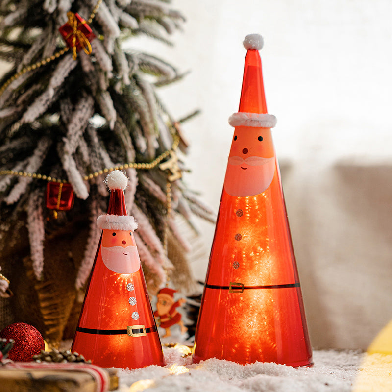 Santa Glass Night Lamp