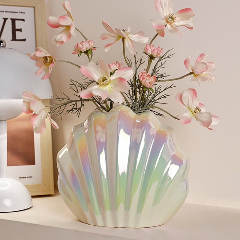 Shell Ceramic Vase