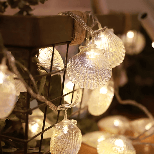 LED Shell String Lights