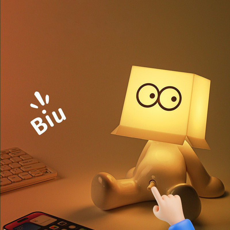 Shy Boy Funny Night Light