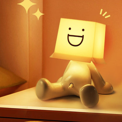Shy Boy Funny Night Light