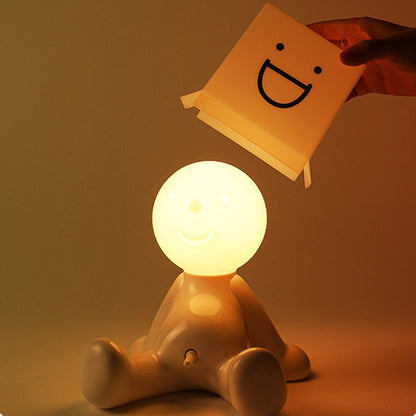 Shy Boy Funny Night Light