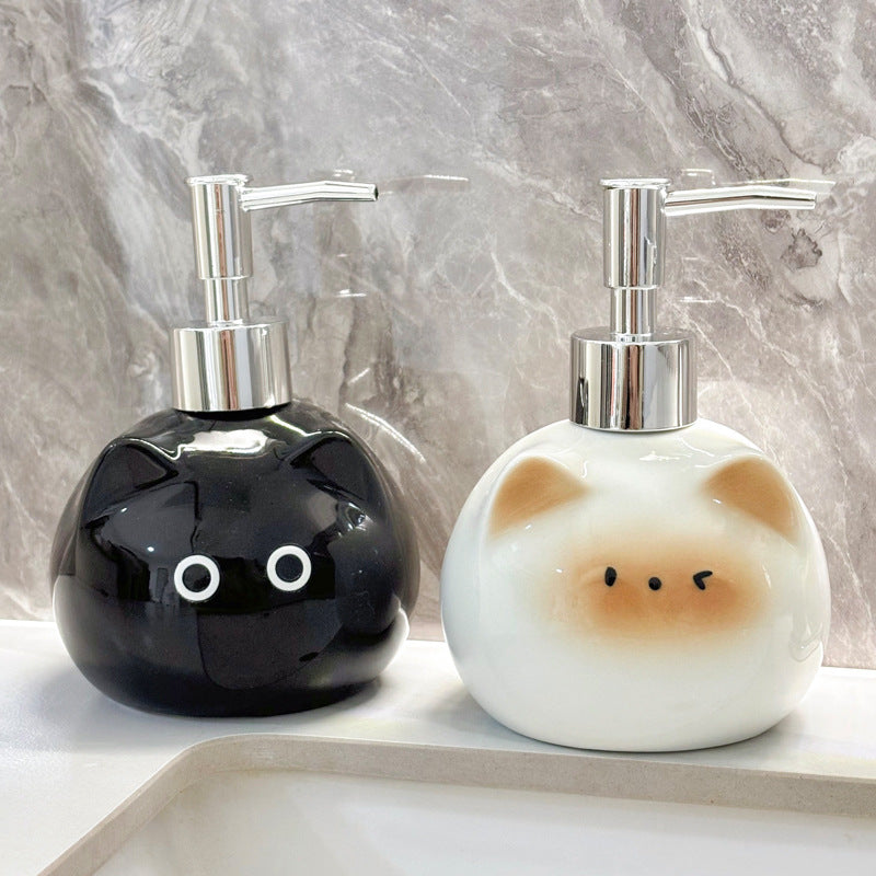 Siamese Cat Soap Dispenser