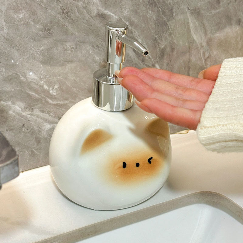 Siamese Cat Soap Dispenser