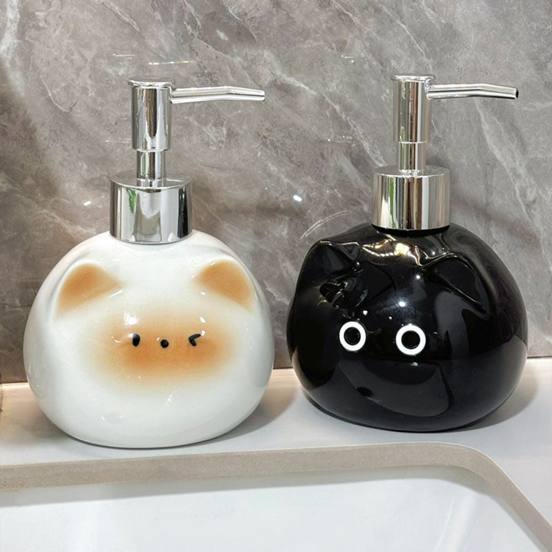 Siamese Cat Soap Dispenser
