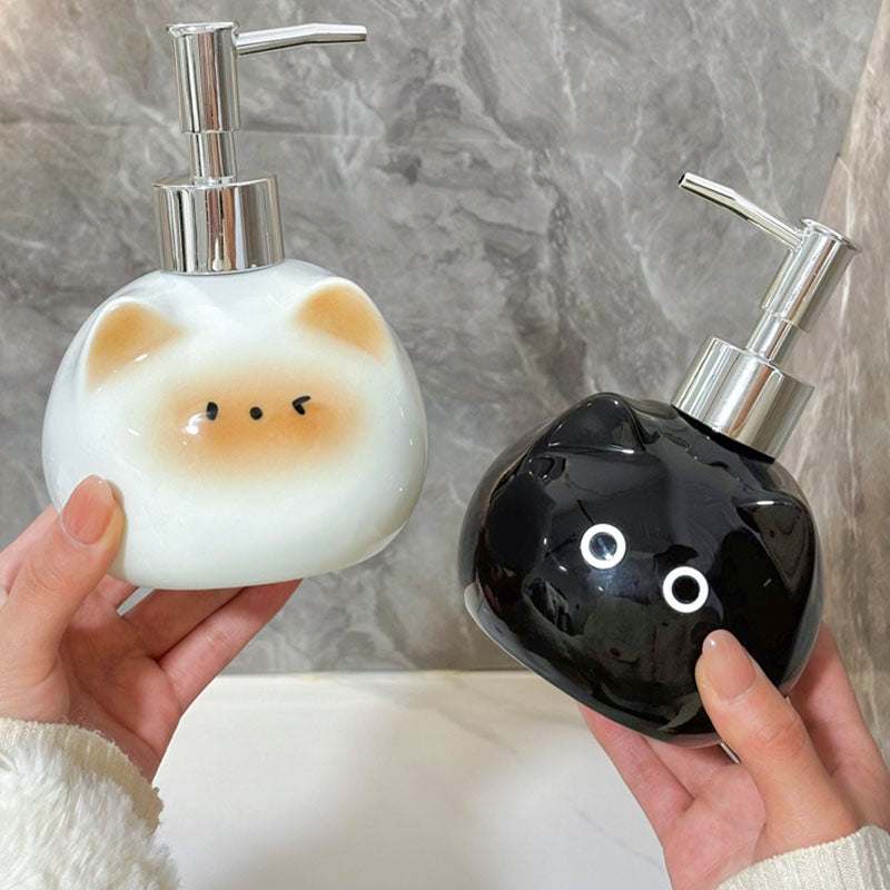Siamese Cat Soap Dispenser