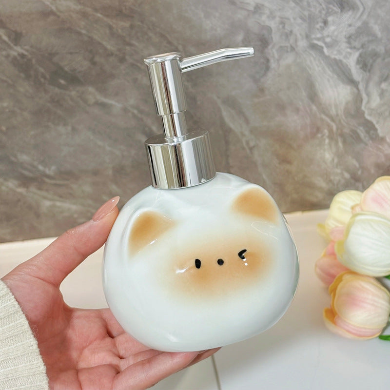 Siamese Cat Soap Dispenser
