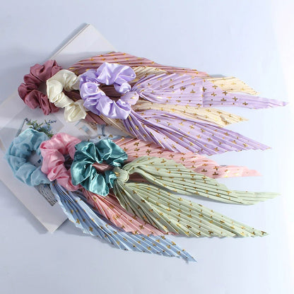 Silk Scarf Scrunchie (Free Gift) (Please add to cart first.)