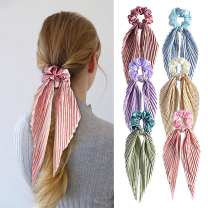 Silk Scarf Scrunchie (Free Gift) (Please add to cart first.)