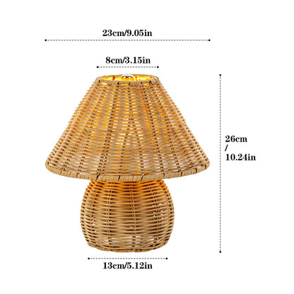 Simple Bamboo Table Lamp