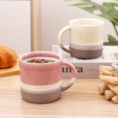 Tasse en céramique à dégradé de couleurs simple