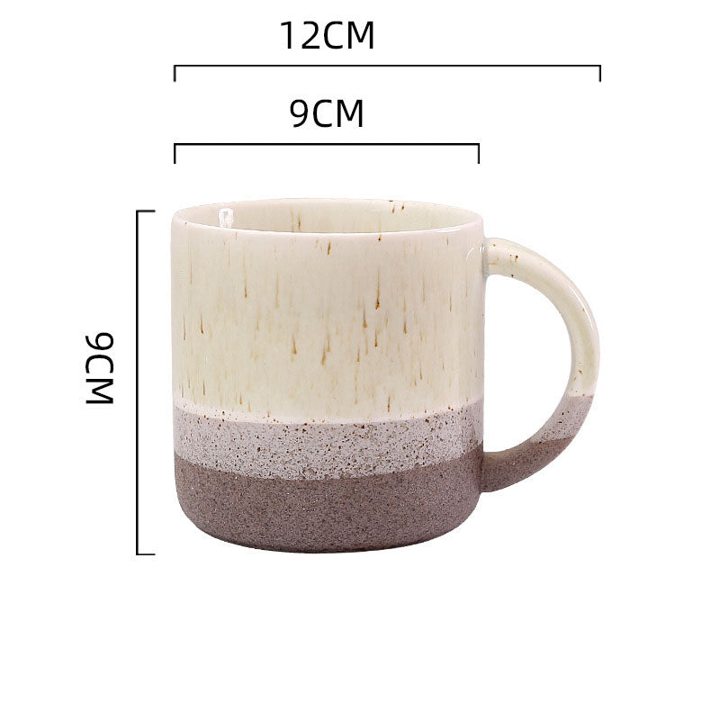 Tasse en céramique à dégradé de couleurs simple