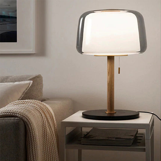 Simple Home Decor Glass Table Lamp