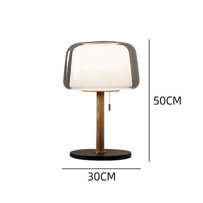 Simple Home Decor Glass Table Lamp