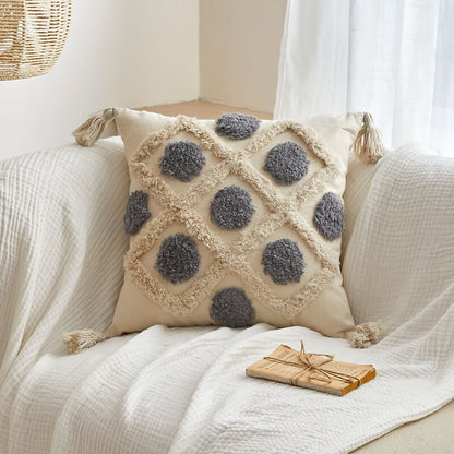 Simple Tufted Pillow Cover