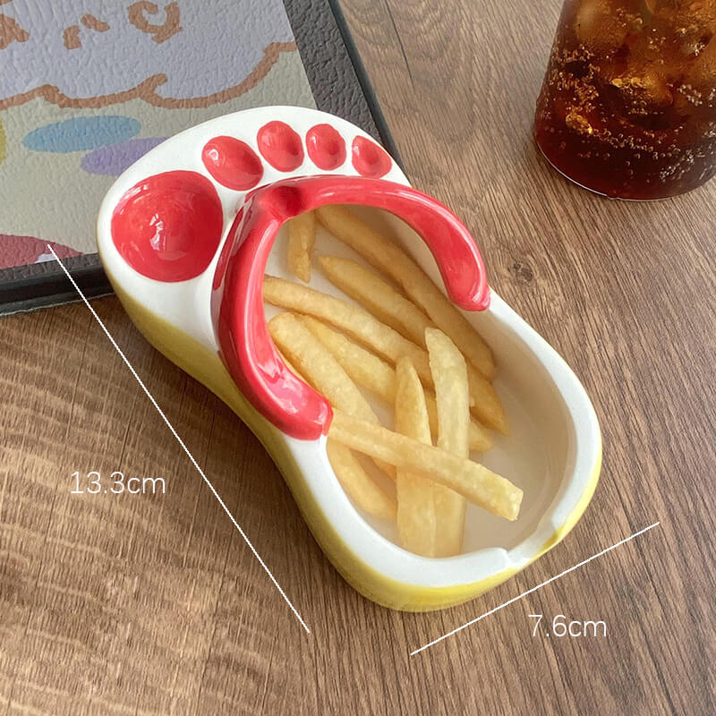 Slipper Ceramic Dish