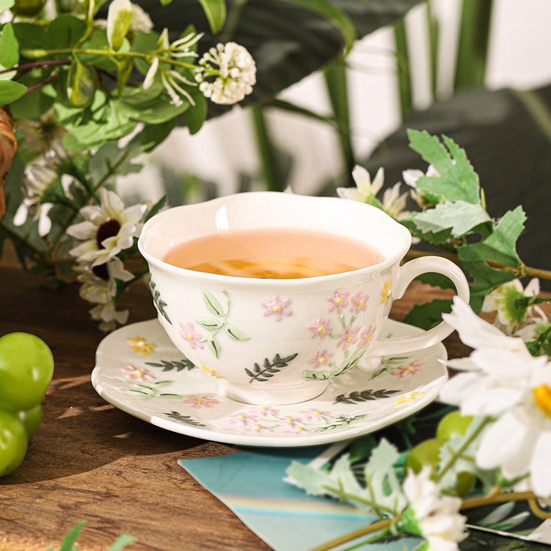 Small Floral Ceramic Mug