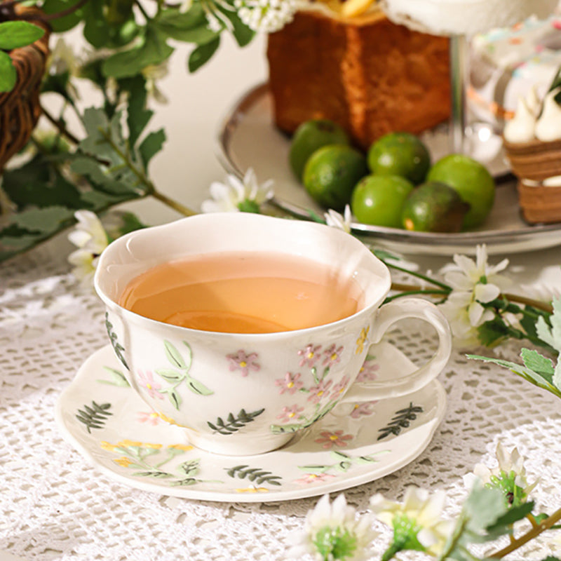 Small Floral Ceramic Mug