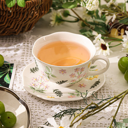 Small Floral Ceramic Mug