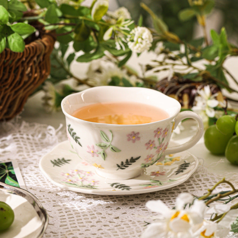 Small Floral Ceramic Mug