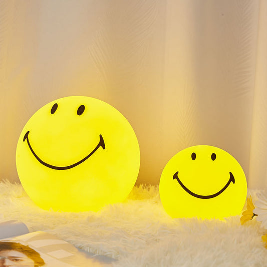 Smiley Outdoor Camping Floor Lamp