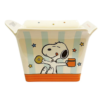 Snoopy Ceramic French Fry Bowl