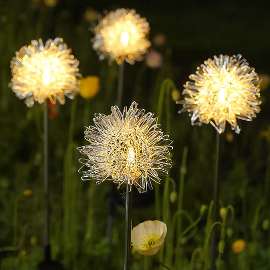 Solar Dandelion Outdoor Decorative Light 