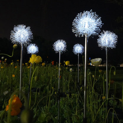 Solar Dandelion Outdoor Decorative Light 