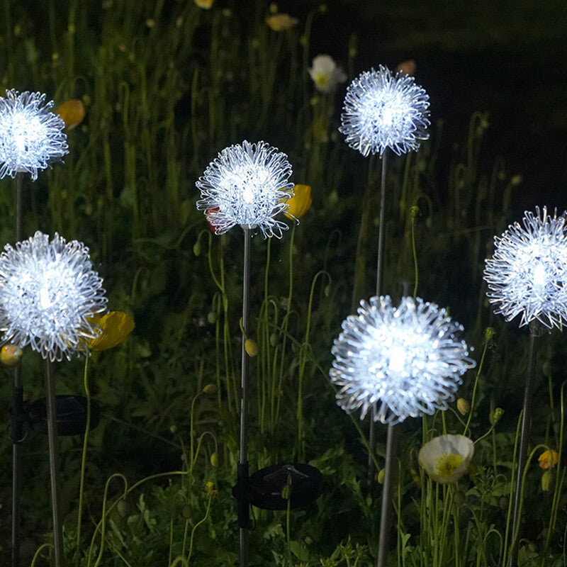 Solar Dandelion Outdoor Decorative Light 