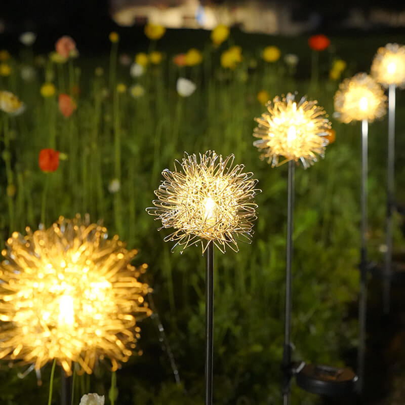 Solar Dandelion Outdoor Decorative Light 