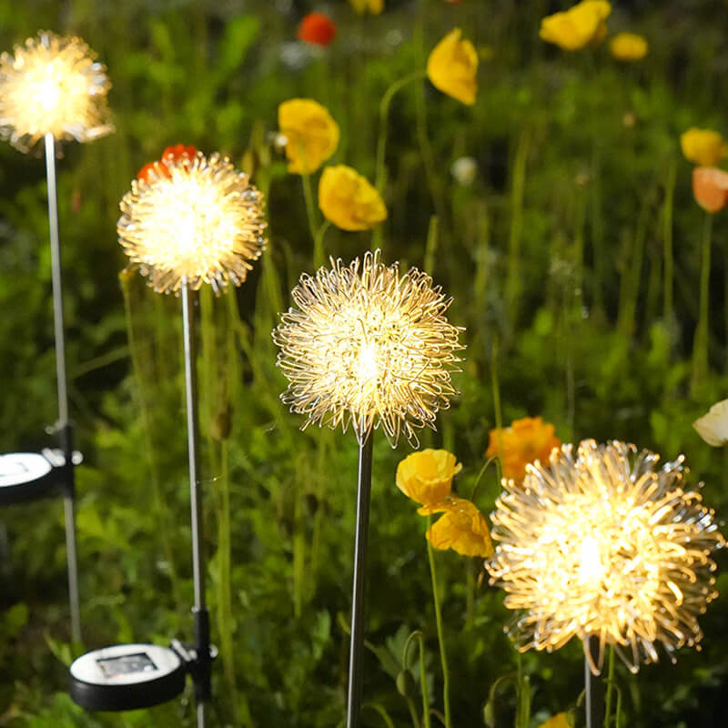 Solar Dandelion Outdoor Decorative Light 