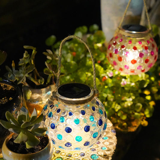 Solar Polka Dot Outdoor Decorative Light