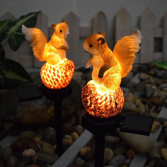 Solar Squirrel Outdoor Decorative Light