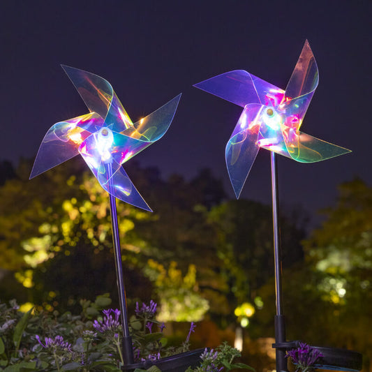 Solar Windmill Outdoor Decorative Lights