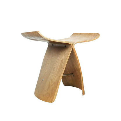 Solid Wood Butterfly Stool