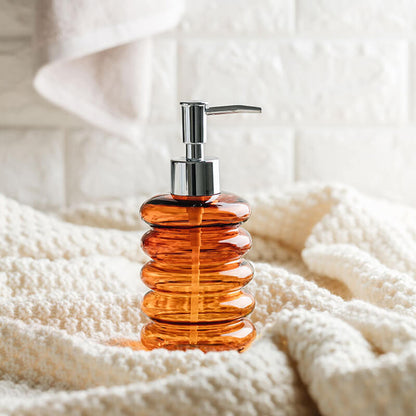 Spiral Glass Soap Dispenser