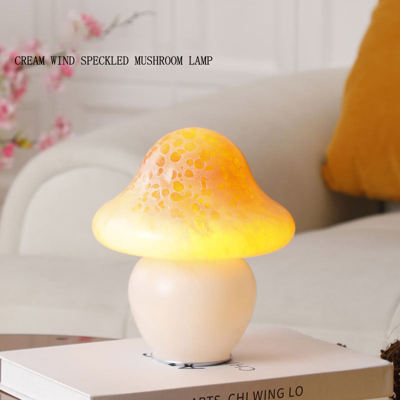 Spotted Mushroom Lamp