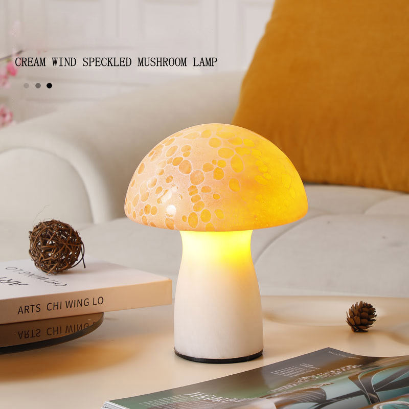 Spotted Mushroom Lamp