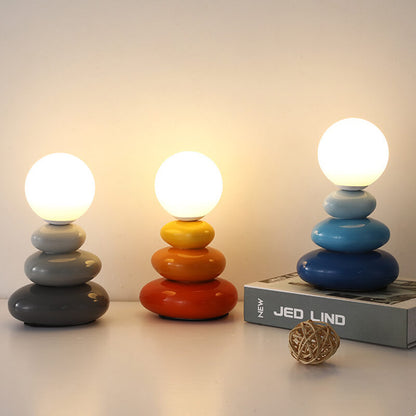 Stacked Stone Creative Table Lamp