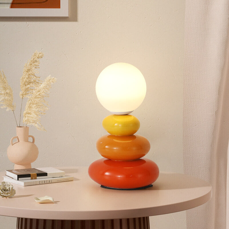 Stacked Stone Creative Table Lamp